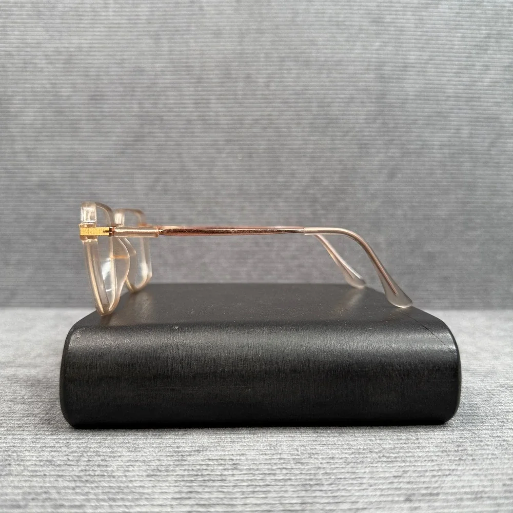 Zenni Optical Square Y2K Eyeglasses Frames‎ Rose Gold  Pink ZY2055 52-18-146